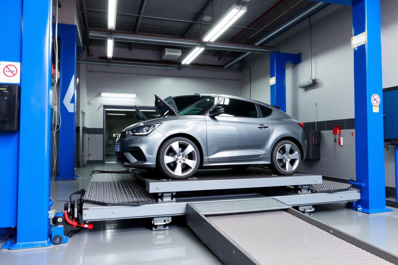MOT testing bay